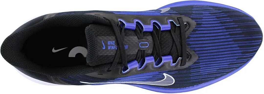 Nike Air Winflo 9 Hardloopschoenen DD6203-004 - Zwart-Blauw