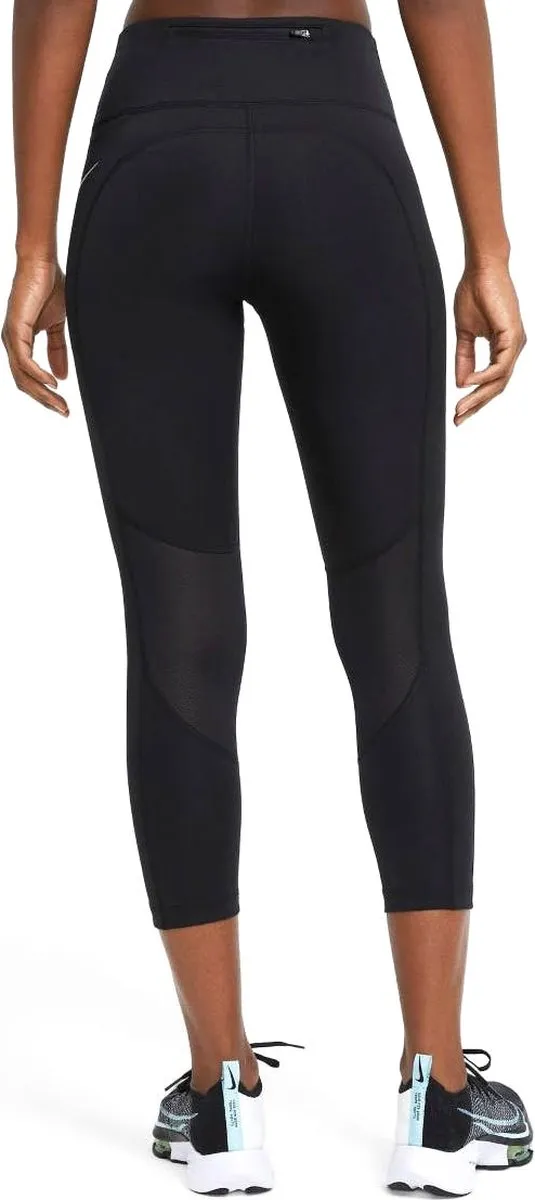 Nike Dri-FIT Fastcrop Hardlooptight CZ9238-010 - XS - Zwart