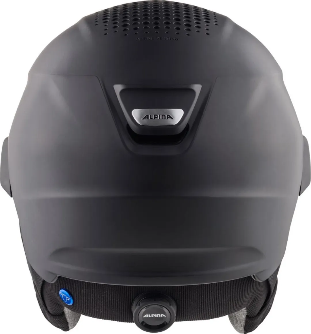 Alpina Alto Q Lite Skihelm - Zwart Matt - Maat 51-55cm