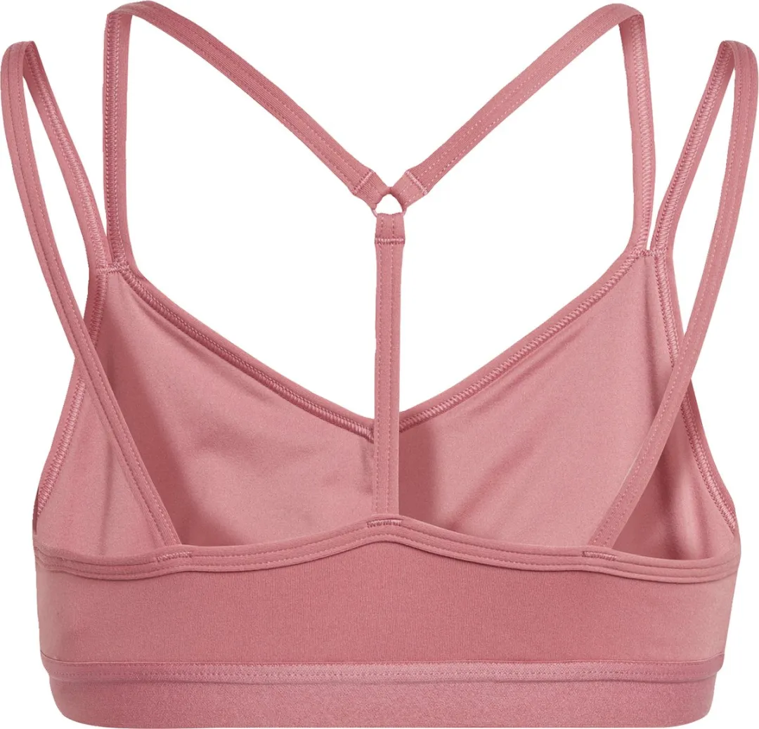 adidas AEROREADY Yoga Sportbeha - 140 Roze - afbeelding 6 van 6