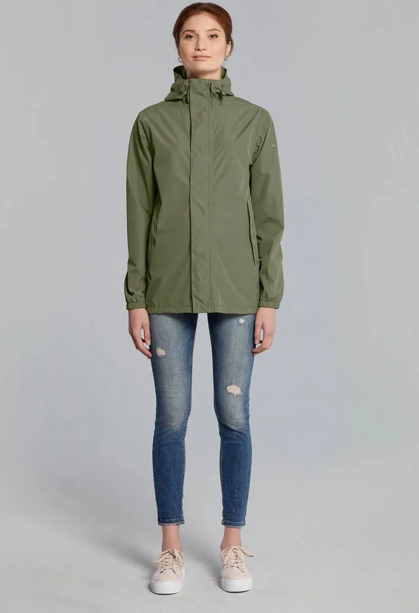 Basil Hoga Regenjas - Olijf - XXL