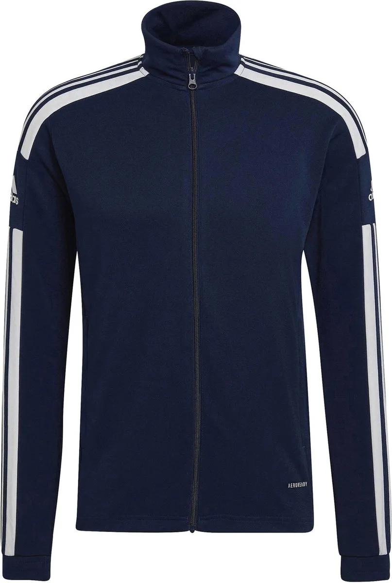 Adidas Squadra 21 Trainingsjack Heren M - Donkerblauw/Wit