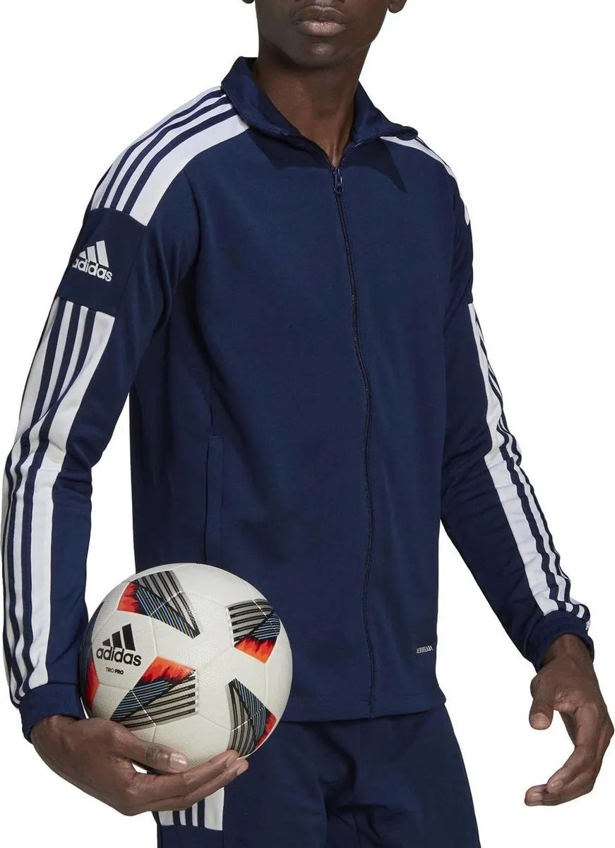 Adidas Squadra 21 Trainingsjack Heren M - Donkerblauw/Wit