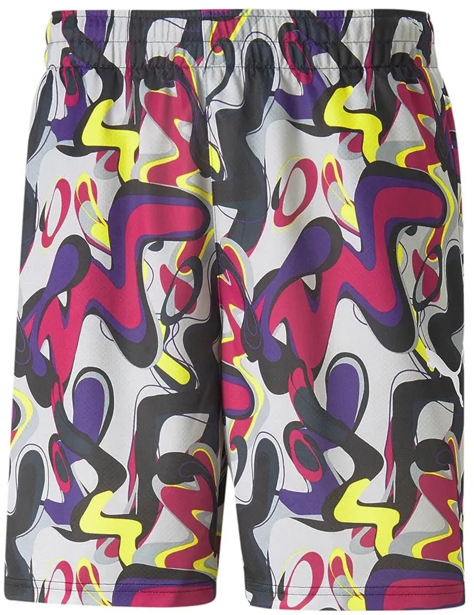 PUMA Neymar Creativity Korte Broek - L - Rood/Blauw