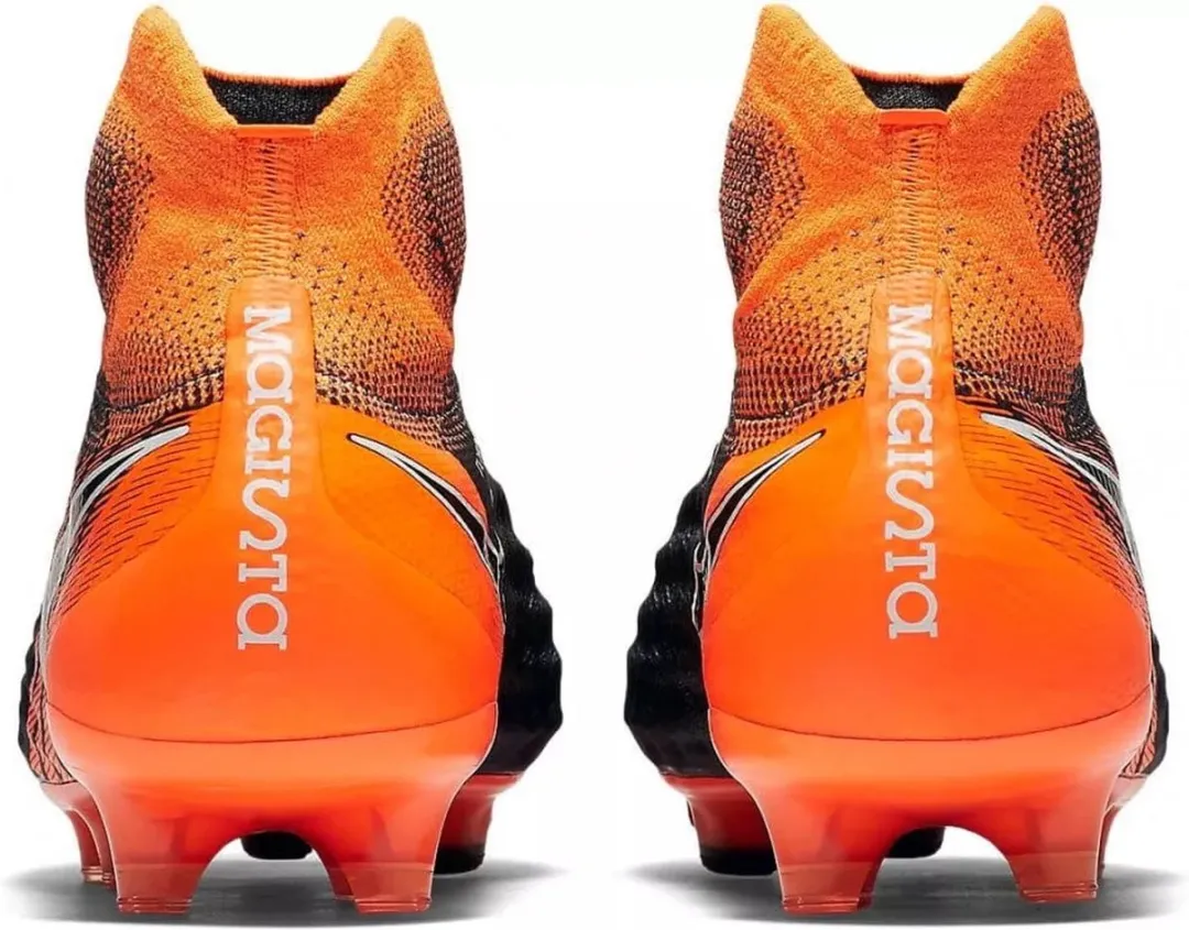 Nike Magista Obra DF Elite FG Voetbalschoenen - Maat 40 - Grijs Oranje