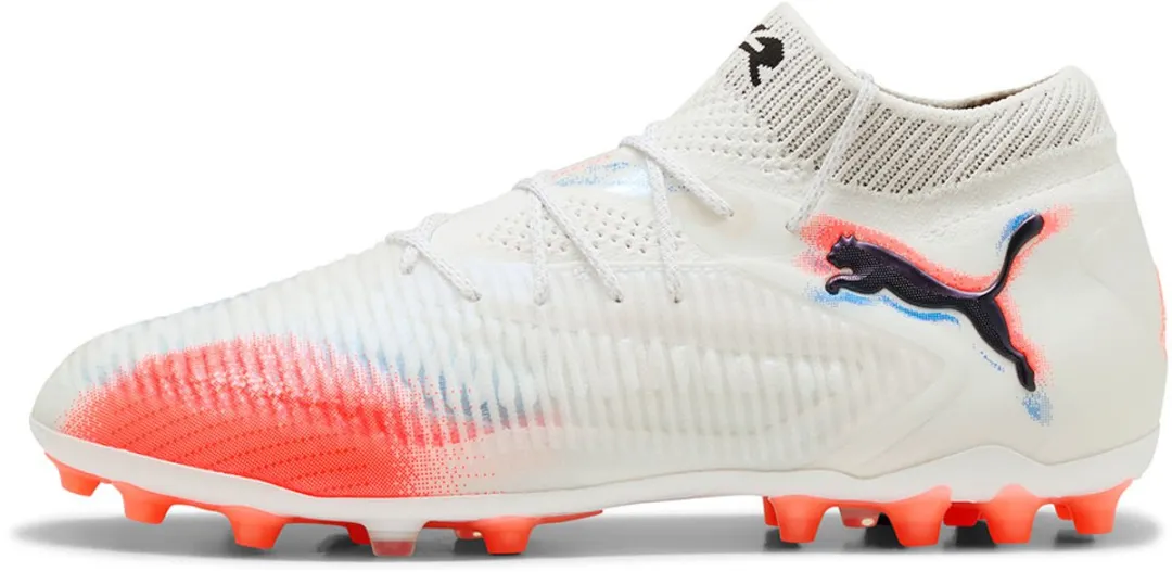PUMA Future 8 Ultimate Mg Voetbalschoenen 44.5 - Wit/Zwart/Rood