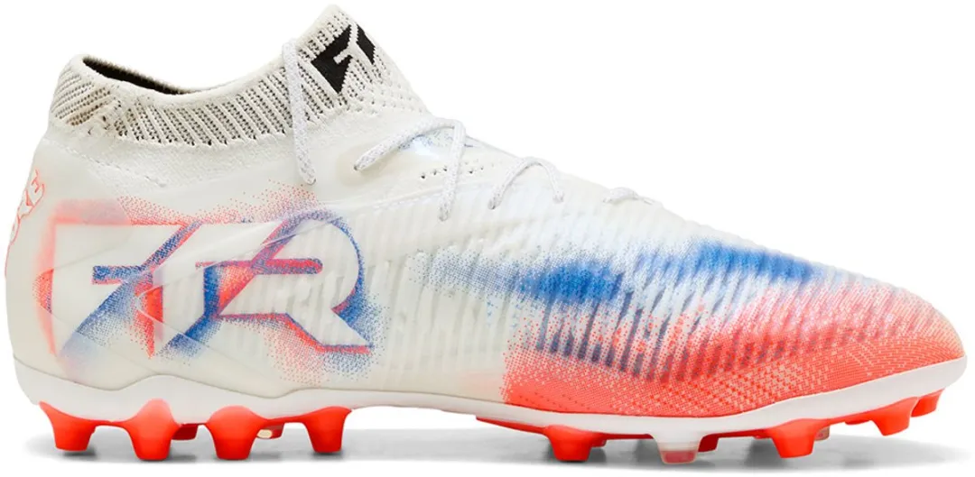PUMA Future 8 Ultimate Mg Voetbalschoenen 44.5 - Wit/Zwart/Rood