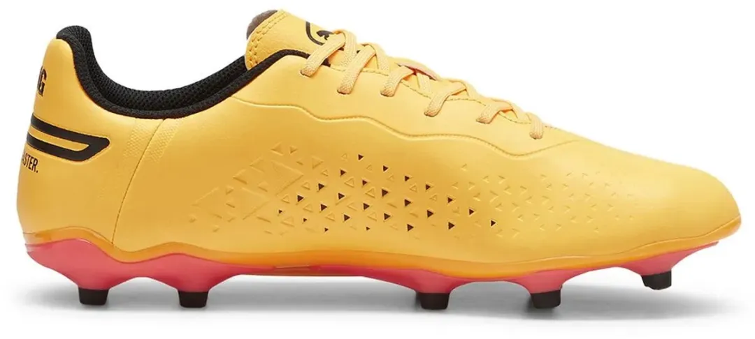 PUMA King Match FG/AG Voetbalschoenen - Oranje - EU 44
