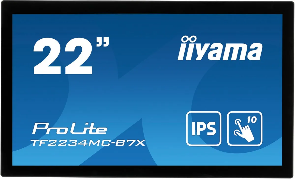 iiyama TF2234MC Touchscreen Monitor 22" - 1920x1080 - DP/HDMI/VGA - afbeelding 6 van 6