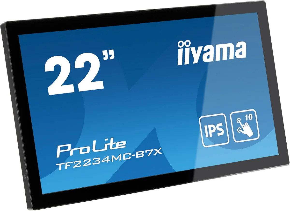 iiyama TF2234MC Touchscreen Monitor 22" - 1920x1080 - DP/HDMI/VGA