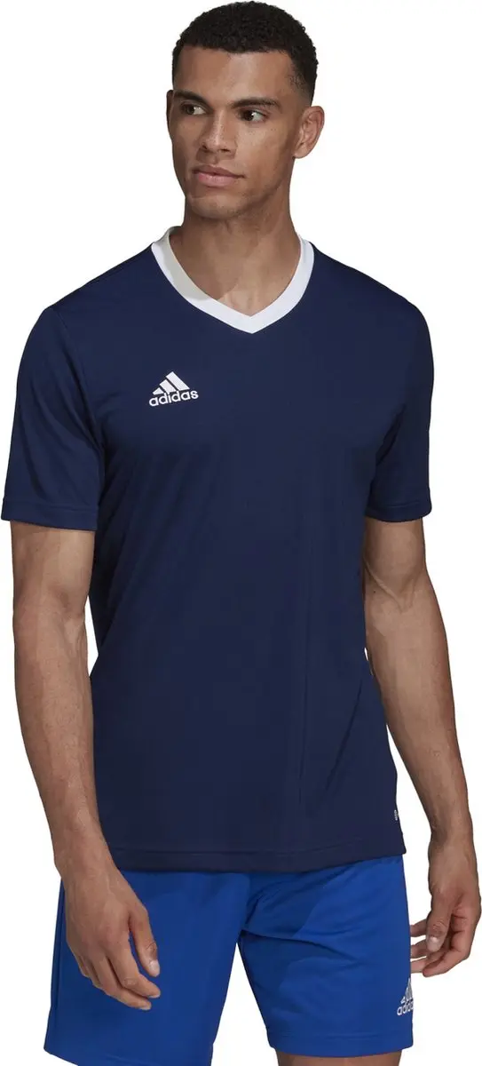 adidas Performance Entrada 22 Voetbalshirt HG6283 - Blauw - XS