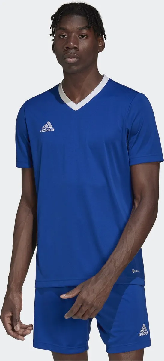 adidas Performance Entrada 22 Voetbalshirt HG6283 - Blauw - XS