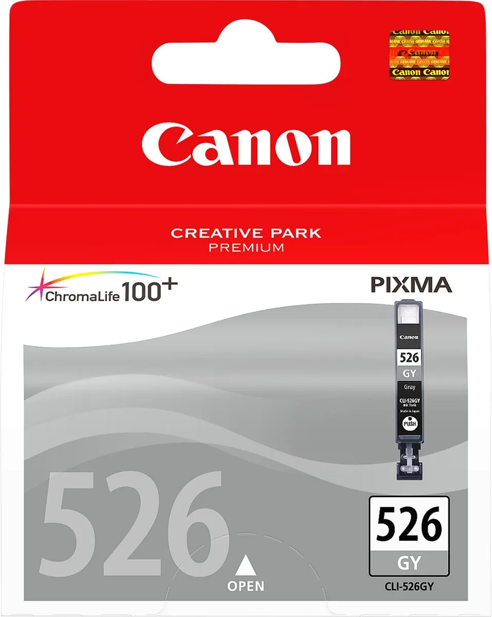 Canon CLI-526GY Inktcartridge - 9ml - Grijs