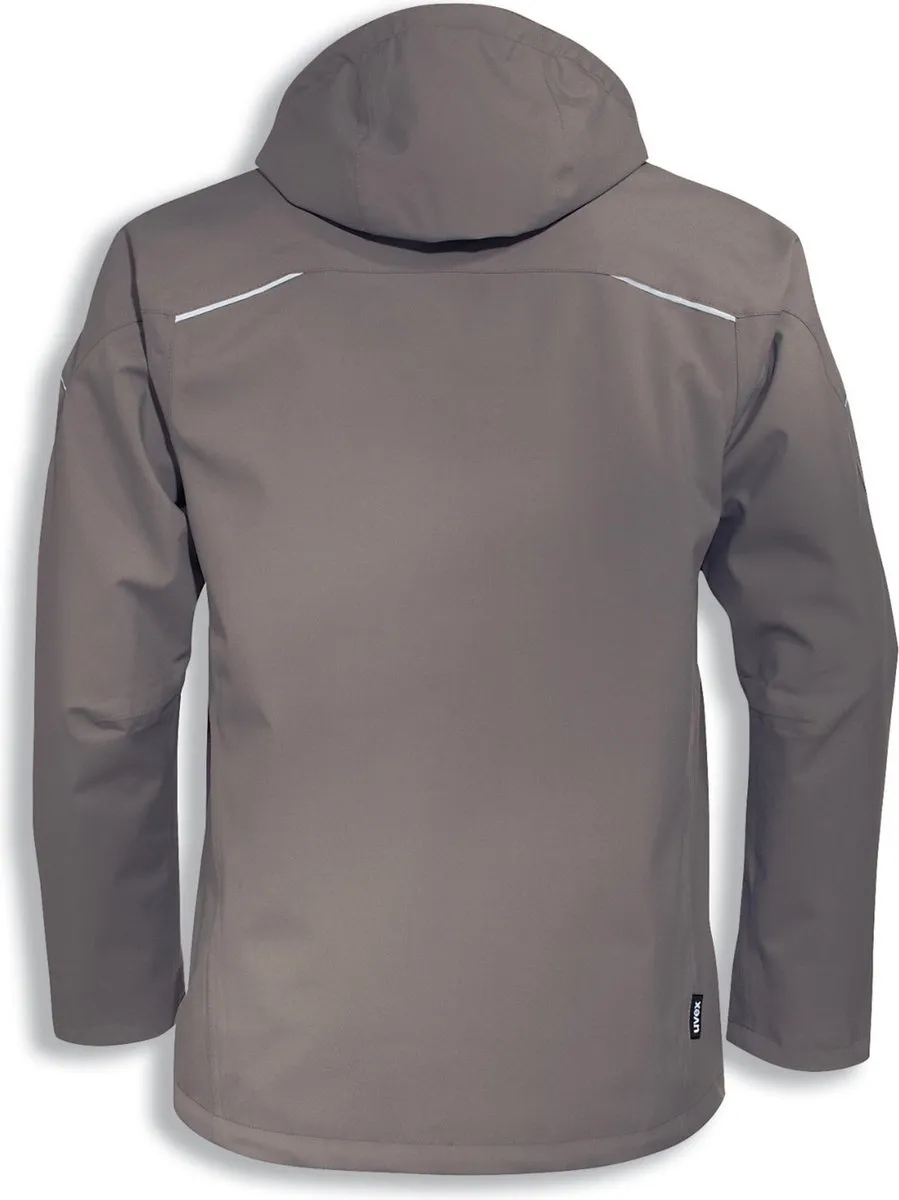 Uvex Perfexxion Wetterjacke M - Kiesel