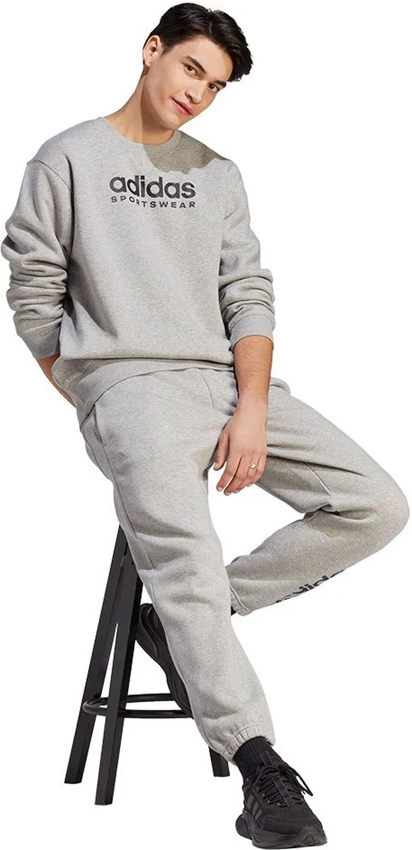adidas Sportswear All SZN Fleece Graphic Joggingbroek IC9783 - Grijs - L