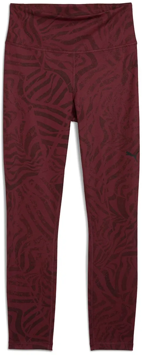 PUMA Tad Essential Ribbon Stripe 7/8 Leggings - Rood XS