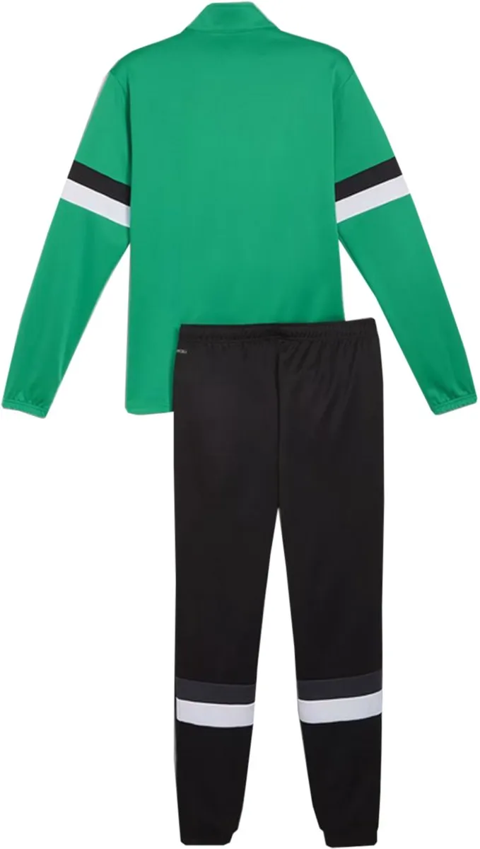 PUMA Team Rise Trainingspak Heren - S - Groen/Zwart