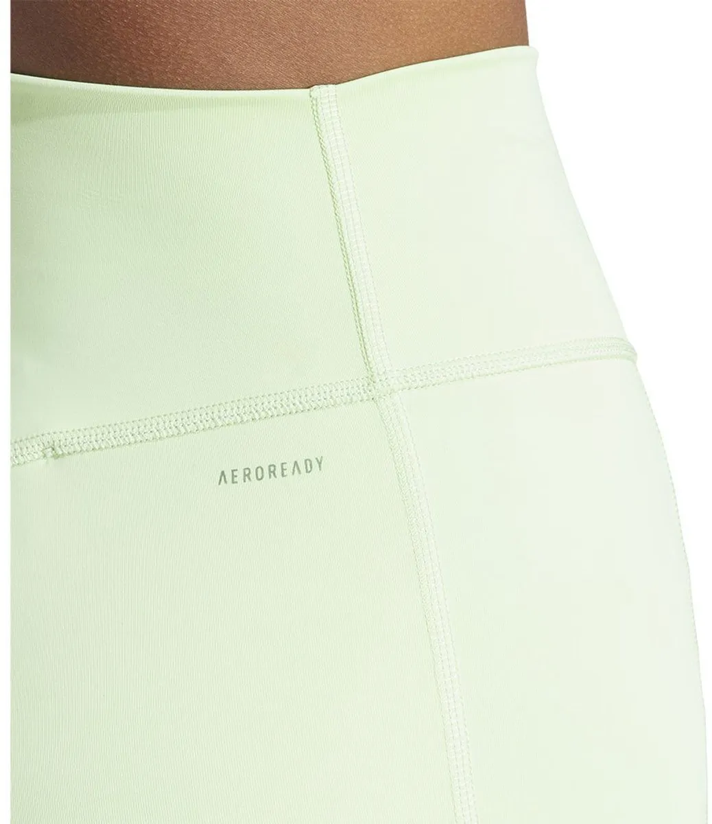 Adidas Opt 3 Stripes Leggings M - Semi Green Spark