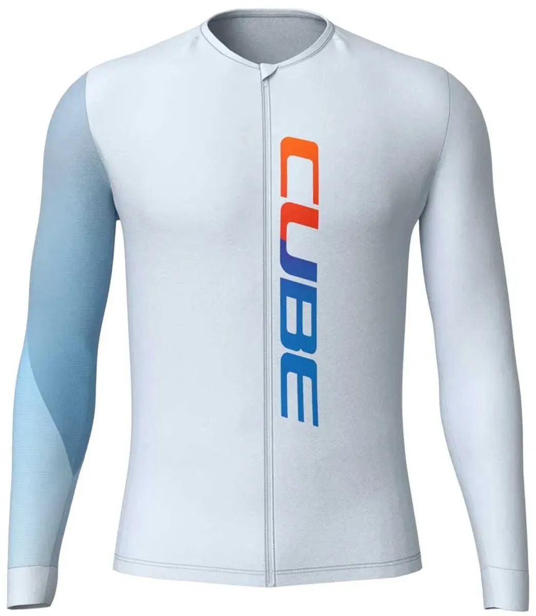 Cube Teamline UV Trui Lange Mouwen - Blauw 2XL - afbeelding 2 van 2
