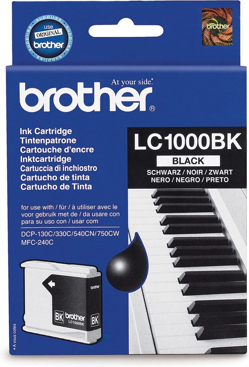 Brother LC-1000B Inktcartridge - Zwart