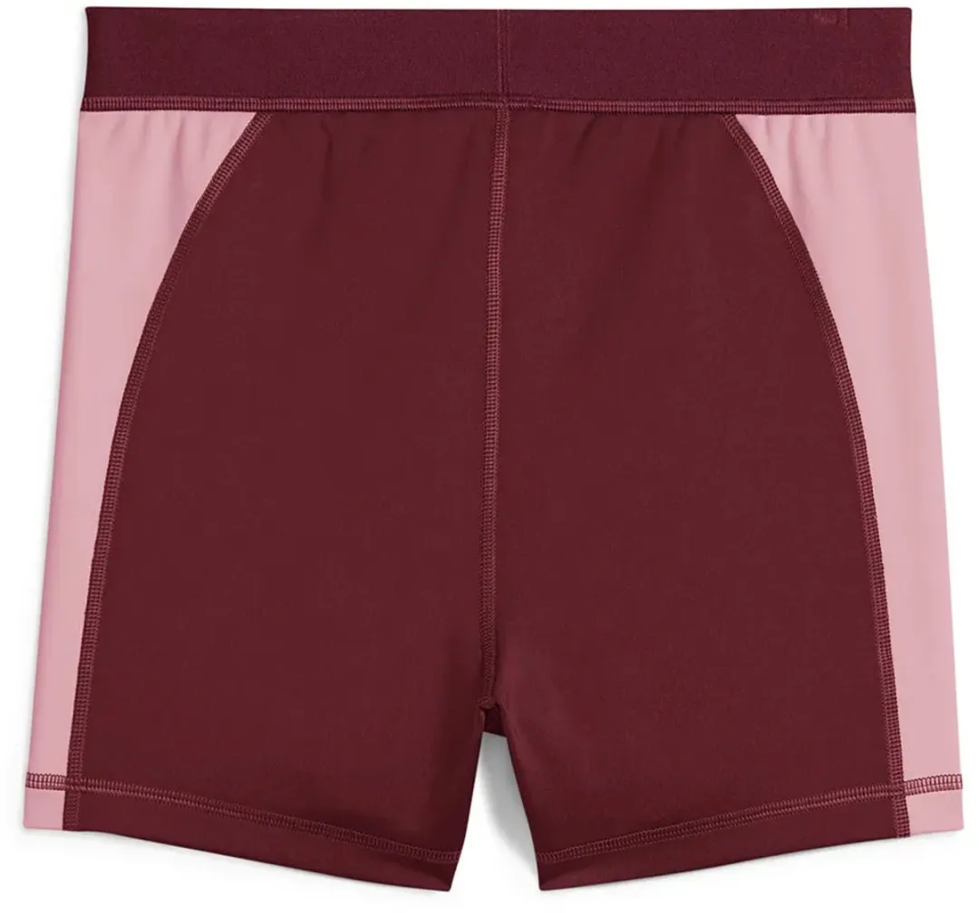 PUMA Strong 4'' Korte Leggings - S - Ruby Shimmer