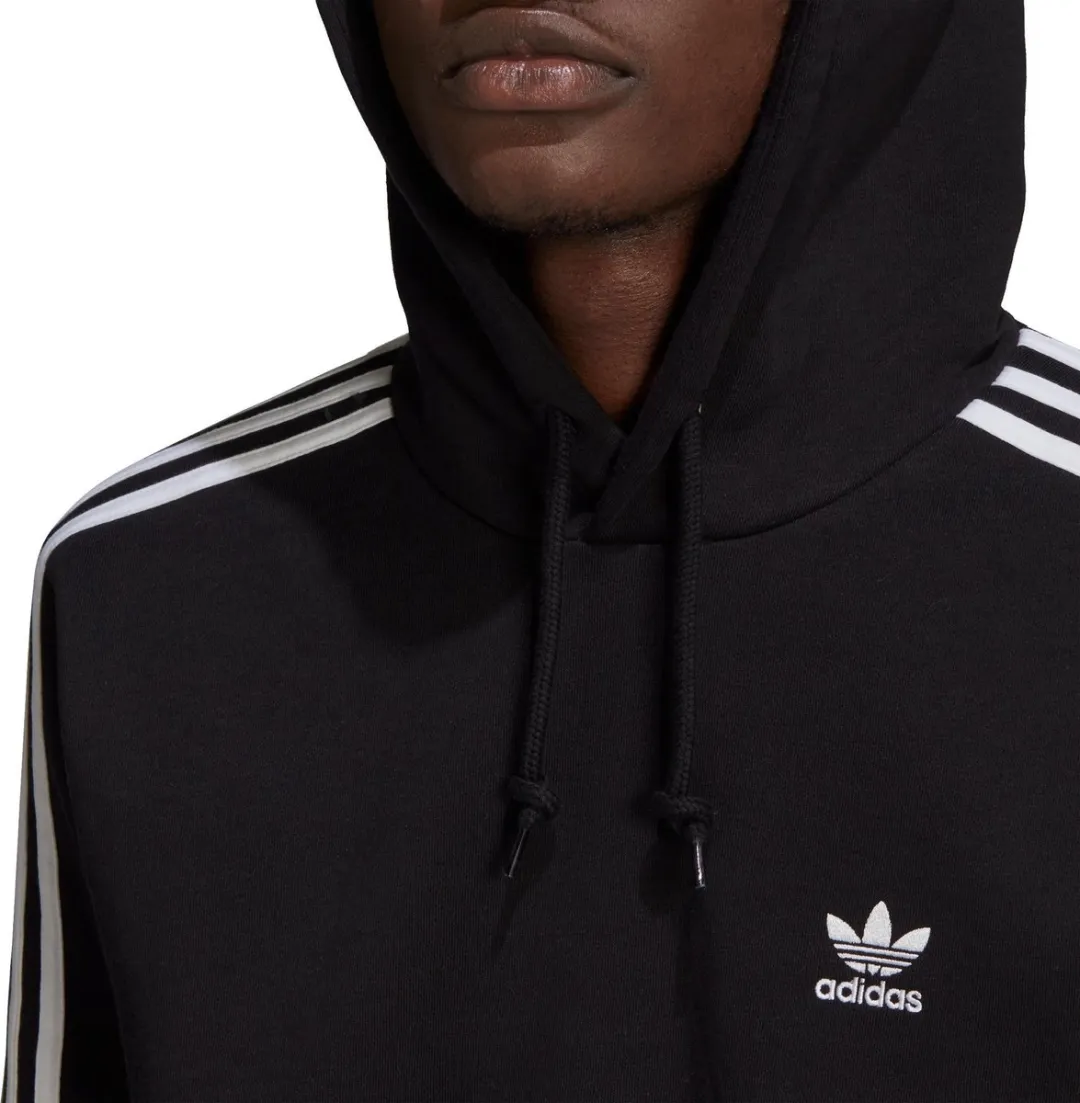 adidas Originals 3-Stripes Hoody - Heren - Zwart - Maat S