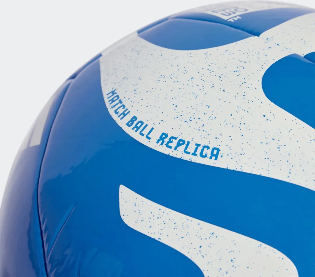 Adidas Performance Oceaunz Voetbal Maat 4 - Blauw