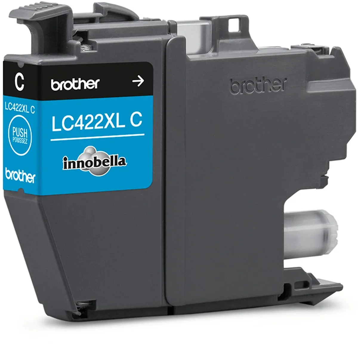 Brother LC-422XLC Inktcartridge - Blauw