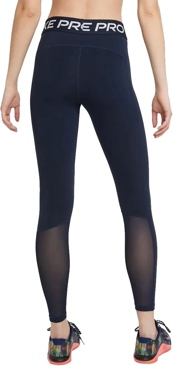 Nike Pro 365 Sportlegging Dames L - Donkerblauw CZ9779-451