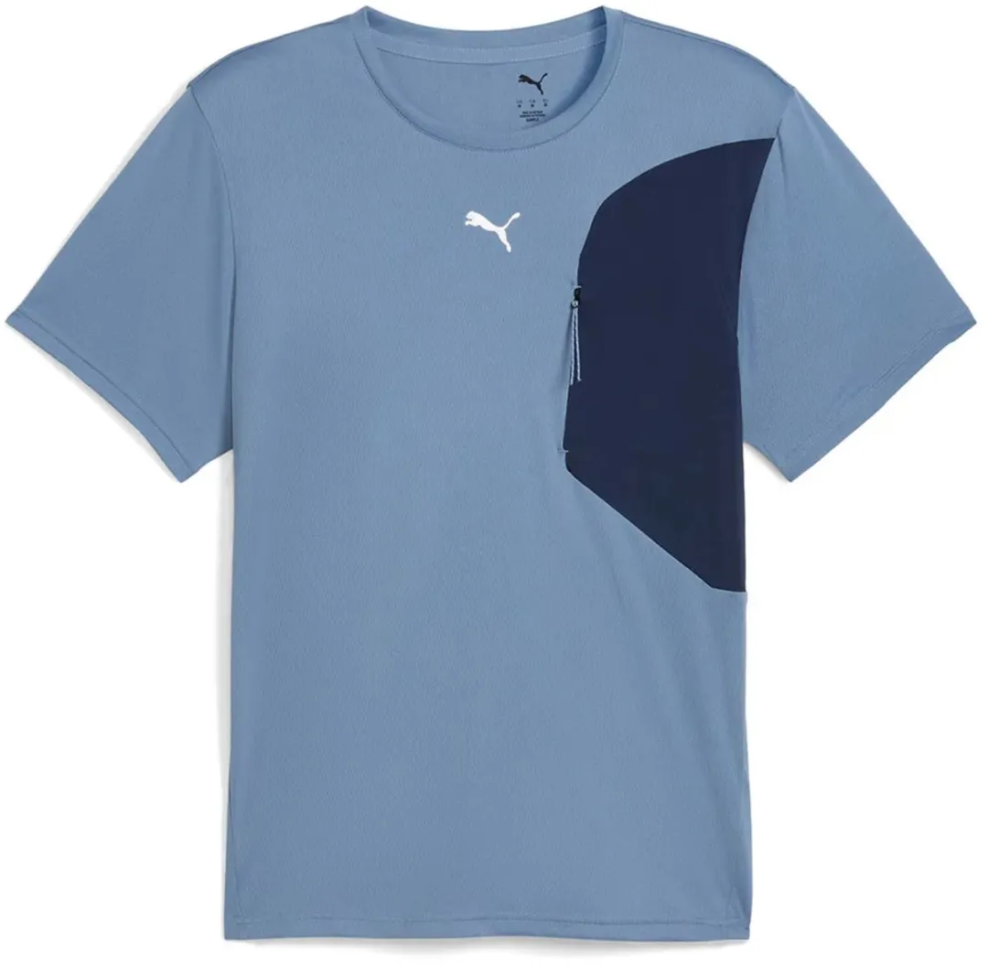 PUMA Flex Pocket T-shirt - Blauw XL