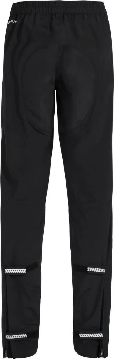 Vaude Yaras Rain Pants III Regenbroek Dames - Maat 46 - Zwart