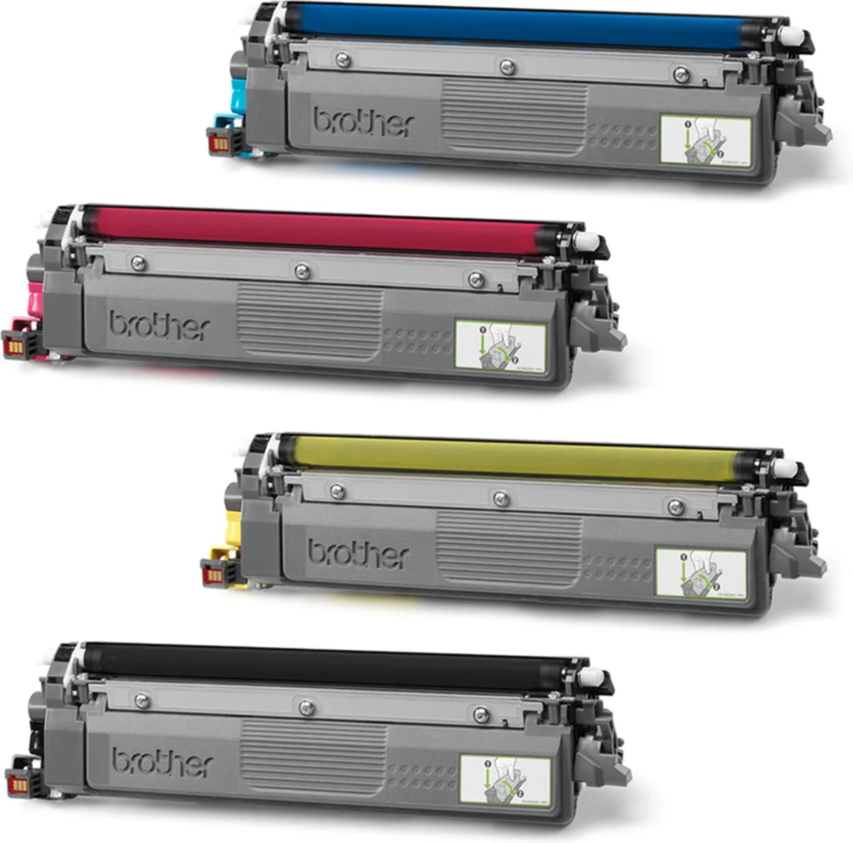 Brother TN248VAL Toner - 4 Stuks (Cyaan/Magenta/Geel/Zwart)