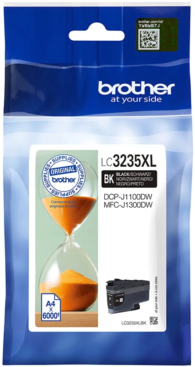 Brother LC-3235XLBK XL Inktcartridge - Zwart