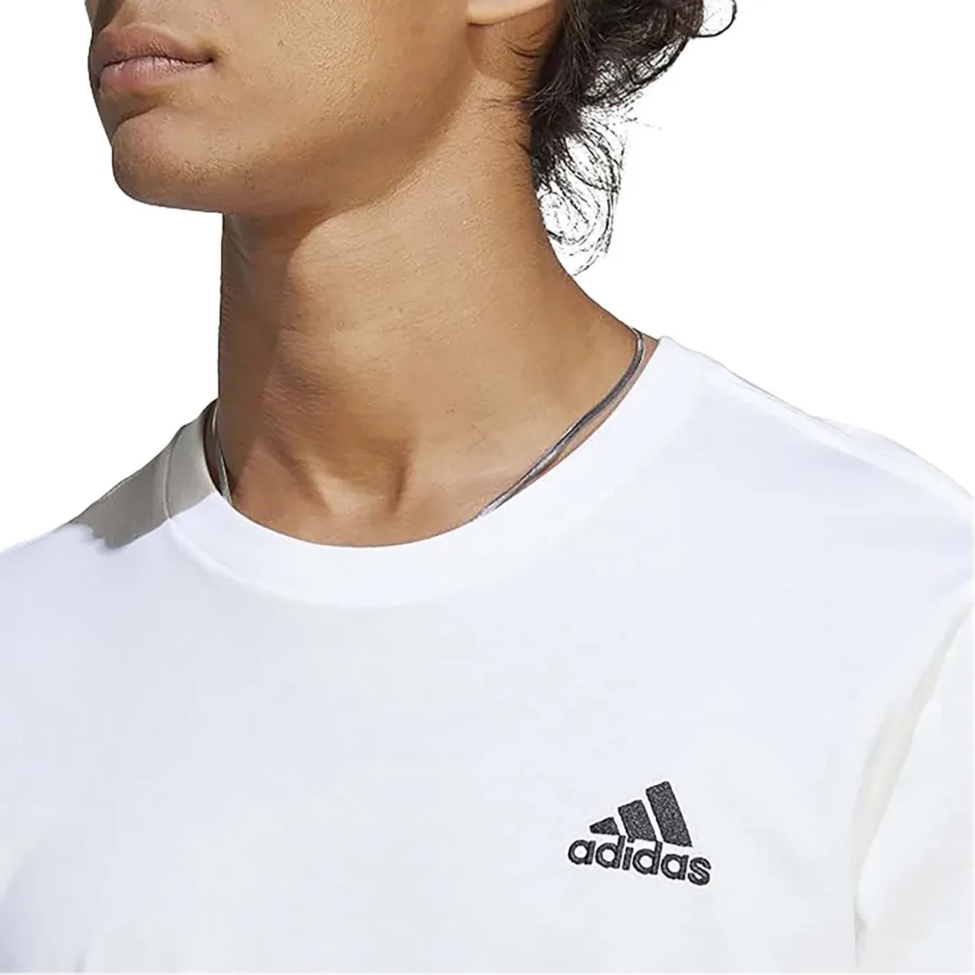 adidas Essentials Single Jersey T-Shirt IC9286 - Wit M
