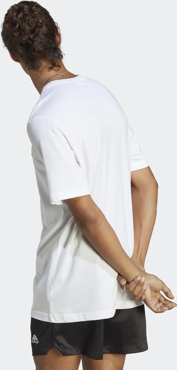 adidas Essentials Single Jersey T-Shirt IC9286 - Wit M