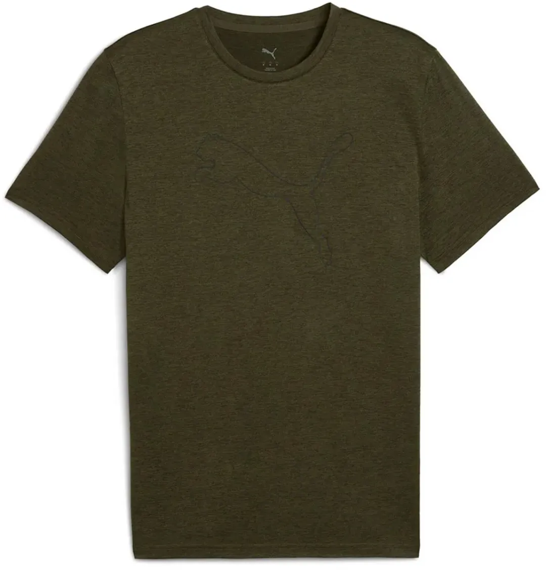 PUMA Tad Essential Heather T-shirt - 2XL - Dark Olive