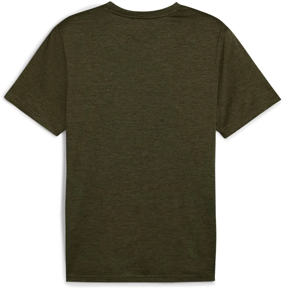 PUMA Tad Essential Heather T-shirt - 2XL - Dark Olive