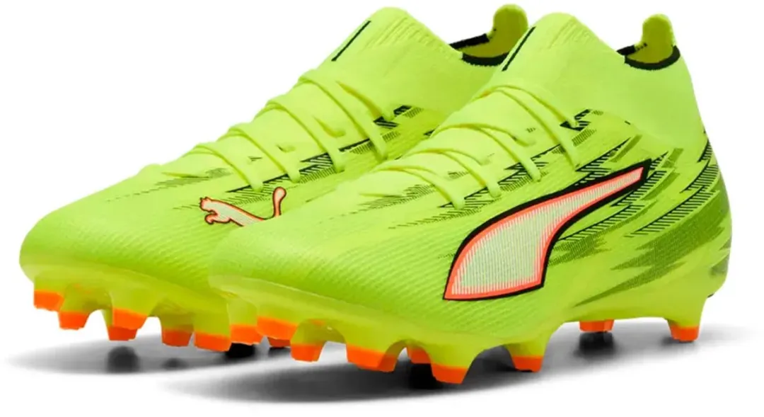 PUMA Ultra 6 Match+ FG/AG Voetbalschoenen - 44 - Geel