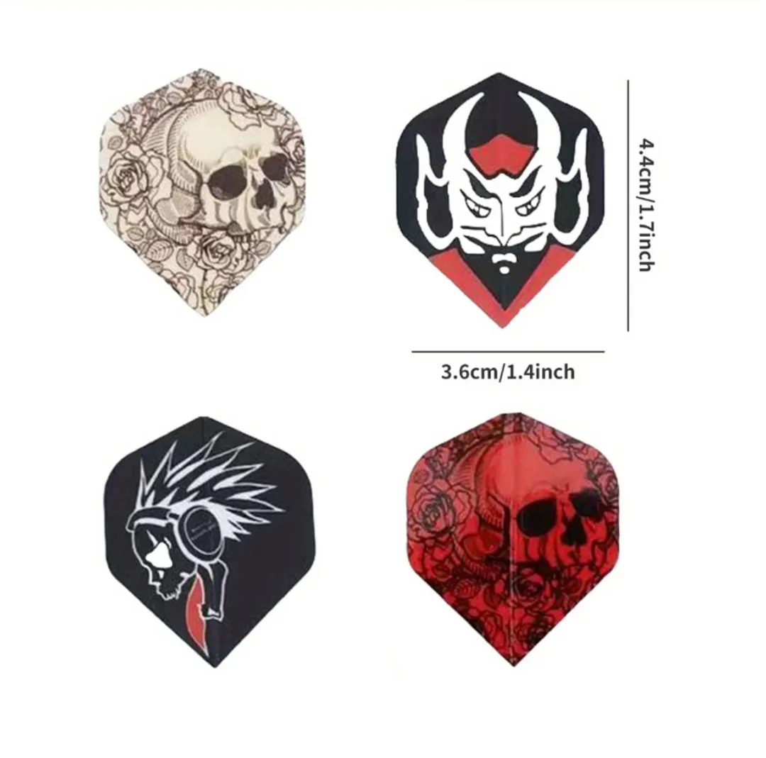 NUVEX Dart Flights Multikleur - 40 Stuks