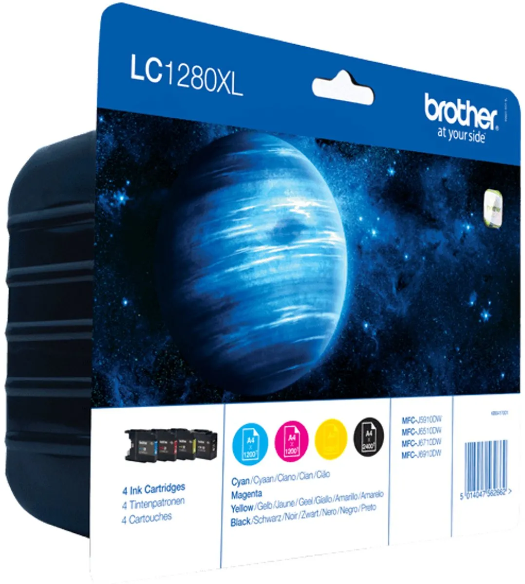 Brother LC-1280XLVALBP Inktcartridge - 4 Kleuren - XL