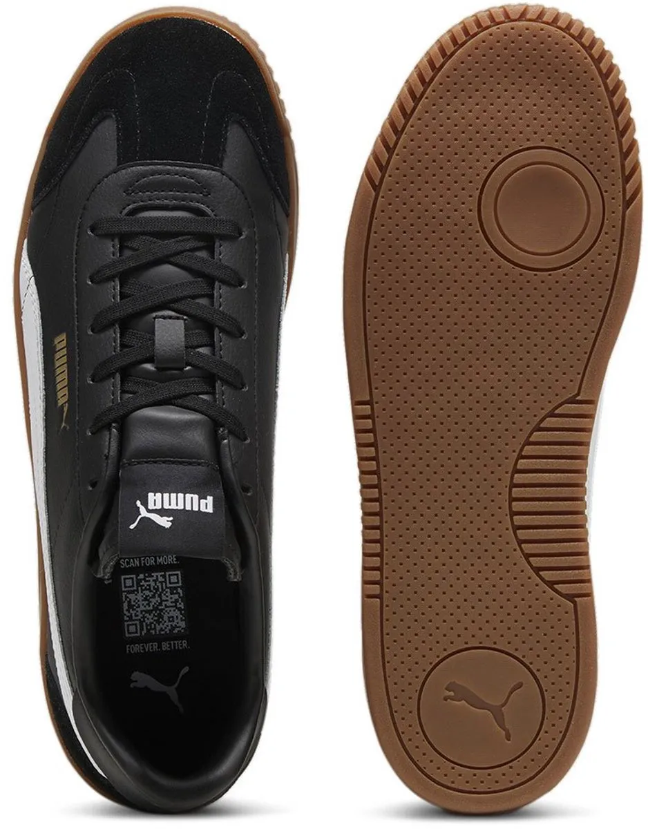 PUMA Club 5v5 SD Schoenen - 39 - Zwart/Wit/Goud