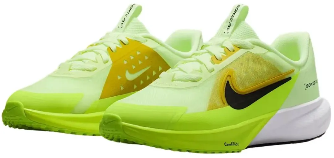 Nike Sonic Fly Hardloopschoenen Kinderen 6Y - Geel