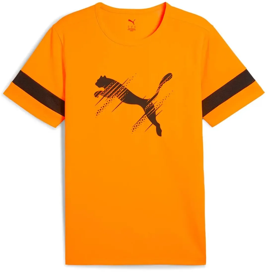PUMA Attacanto Logo T-shirt - Oranje - 2XL