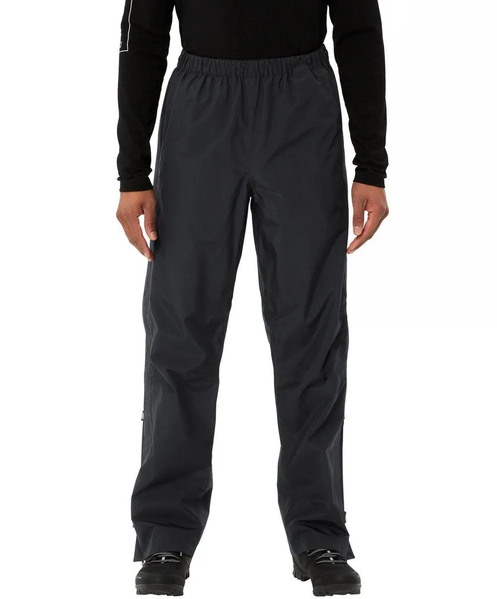 Vaude Fluid Full-zip Pants II Regenbroek Heren - Maat L