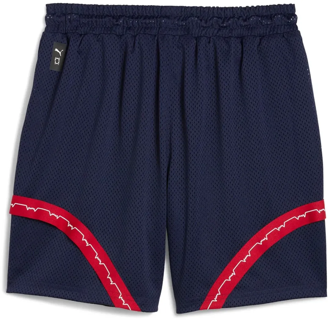 PUMA Saski Baskonia 25/26 Korte Broek - XL - Blauw