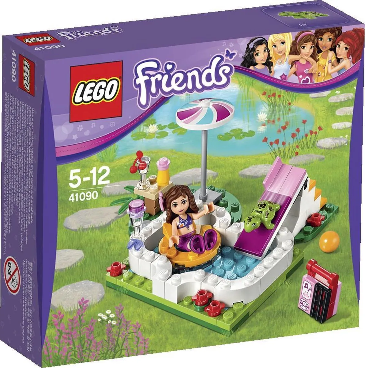 LEGO Friends Olivia’s Zwembad 41090