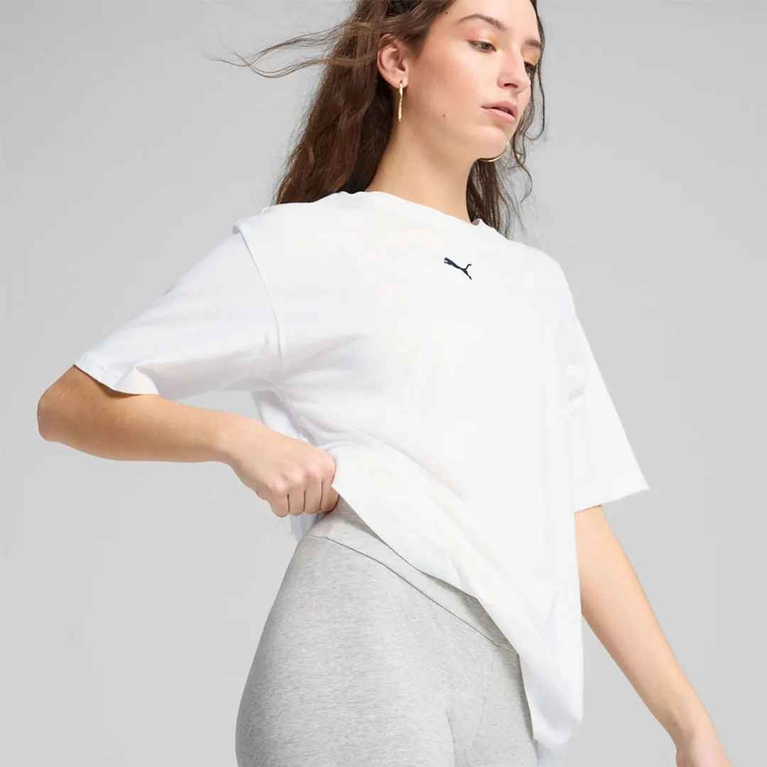 PUMA Damen ESS No.1 Leggings 682426 - M - Light Gray Heather