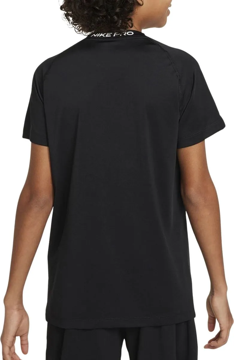 Nike Dri-FIT Shirt Junior 140 - FJ6858-010 - Zwart