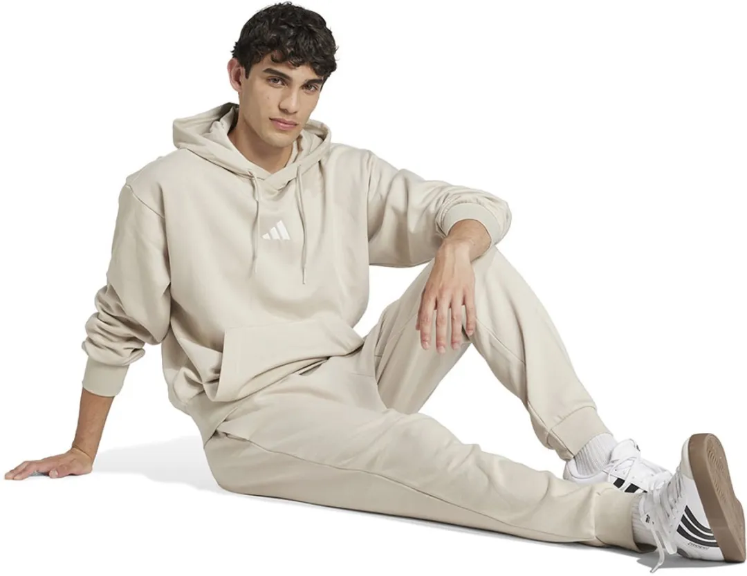 adidas Essentials Feelcozy Fleece Joggers - S - Beige