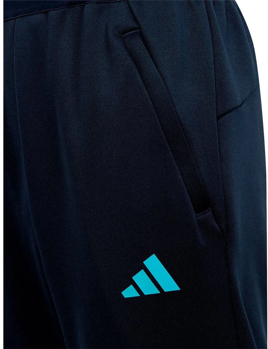 adidas Performance Train Icons AEROREADY 3-Stripes Knit Broek 164 - Blauw